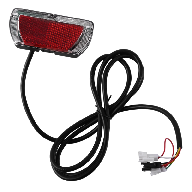 Electric Bicycle Rear Light 12V 24V 36V 48V Ebike Rear Rack Carrier