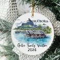 thumbnail image 2 of Bora Bora Vacation Custom Ornament, Bora Bora Ornament, Christmas Ornament, Bora Bora Gift, Bora Bora Personalized Ornament,Bora Bora Bauble 00EHGP (Bora Bora Vacation Custom), 2 of 4