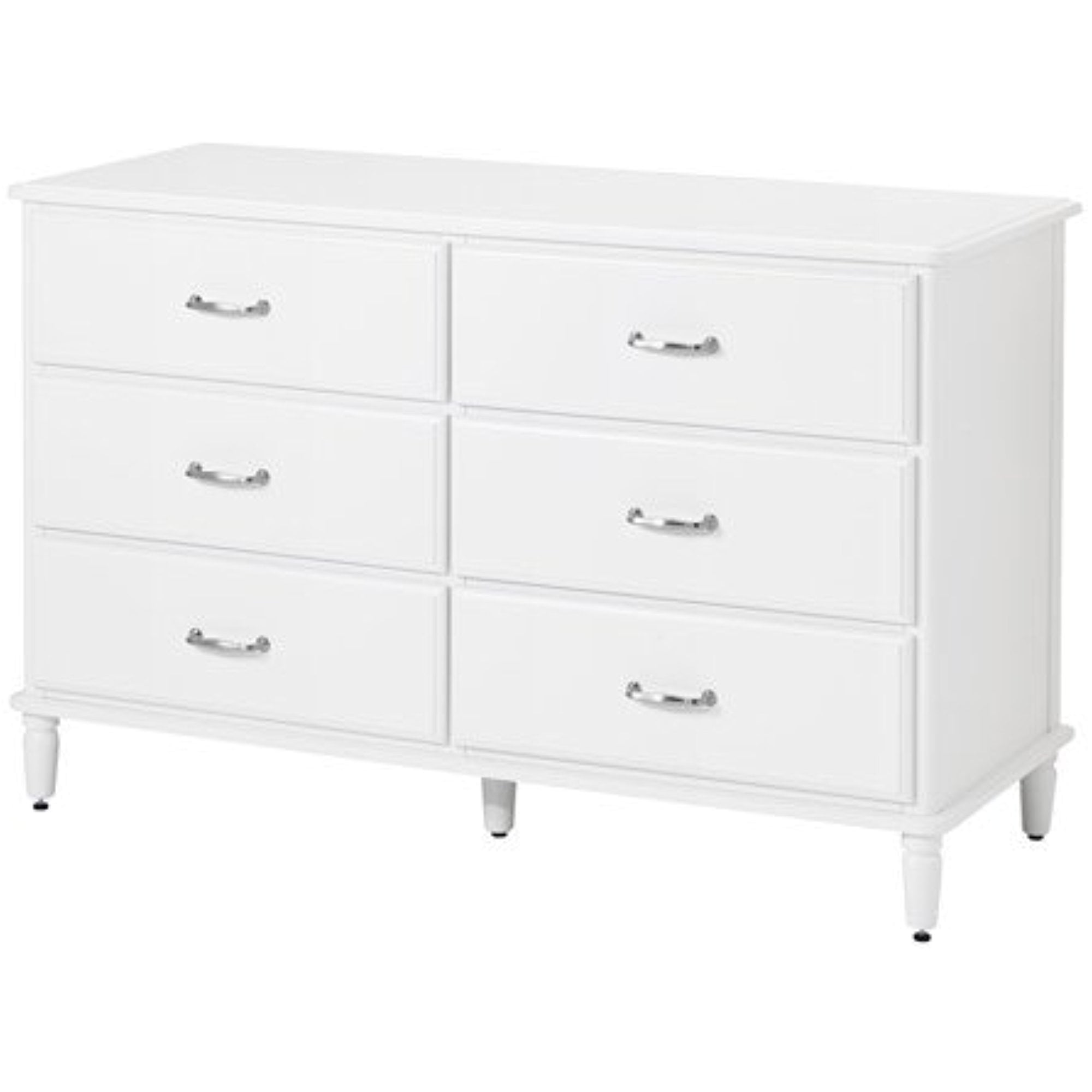 Ikea 6 Drawer Dresser White 38214 52626 212 Walmart Com Walmart Com