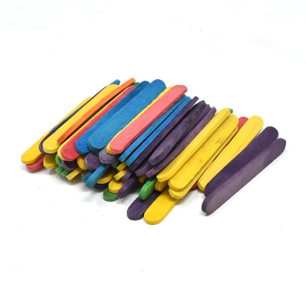 160 Piece CREATOLOGY Craft Sticks 60 & 100 pc 4.5 And 6 Popsicle Sticks