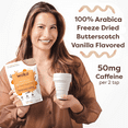 thumbnail image 6 of Waka Butterscotch Flavored, 100% Arabica Premium Instant Coffee, 3.5 oz Bag, 6 of 7