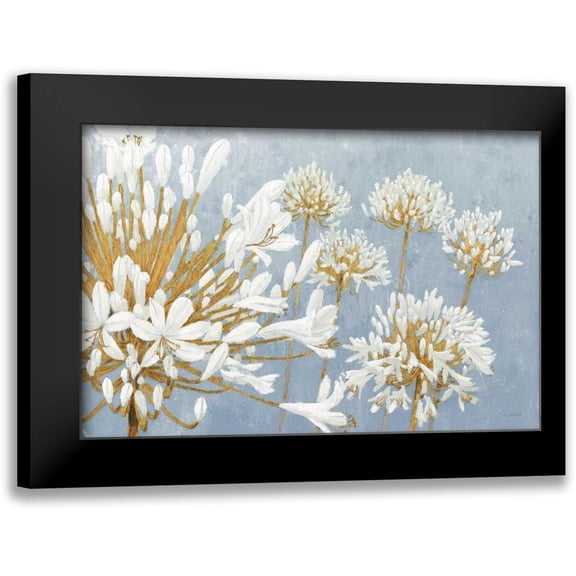 Wiens, James 14x11 Black Modern Framed Museum Art Print Titled - Golden Spring Blue Gray