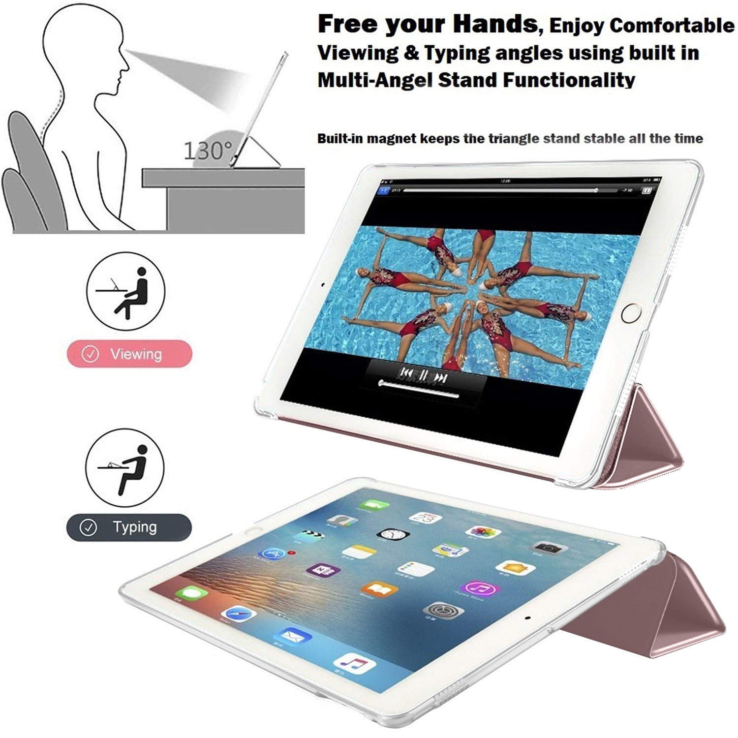 DuraSafe Cases for iPad PRO 12.9 1 Gen 2015 [ iPad 12.9 Inch 1st