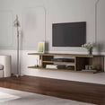 thumbnail image 3 of Repisa Flotante O Mesa Tv Moderna Color tipo Madera 120cm Moderno, 3 of 6