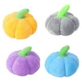 thumbnail image 2 of opvise Puppy Squeaky Toy Pet Pumpkin Shape Plush Chew Toys Dog Interactive Reduces Boredom Squeaky Toy for Small Doggy Random Color, 2 of 8