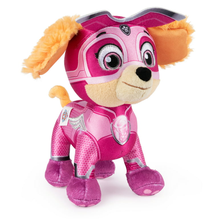 Skye Plush Paw Patrol Mighty Pups Super Paws Nickelodeon Soft Toy - 30cm