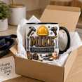 thumbnail image 3 of Construction Worker Dad Ceramic Mug Personalized Father's Day Gift for Mike, 3 of 4