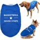 thumbnail image 1 of Dog Vest Puppy Clothes, Pet Basketball Shirt Doggy Outfit, Spring/Summer Dog Tshirt Clothing for Small Medium Large Extra Large Boy Girl Dogs Cats Kit, 1 of 4