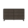 thumbnail image 4 of Max & Lily Solid Wood 6 Drawer Dresser, Clay, 4 of 9
