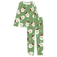 thumbnail image 2 of Renewold 2 PCS Santa Candy Canes Pajama Set for Men Size 5XL Christmas Family Pajamas Lightweight Pj Long Pant with Pockets Soft Athletic Outfits for Jogger Walking, 2 of 5