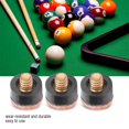 thumbnail image 2 of LYUMO Billards Queue Pointe Remplacement, Billard Queue Accessoire, 10pcs Billard Billard Queue Poteau Pointe Pièces de Rechange Plaquette Accessoire, 2 of 8