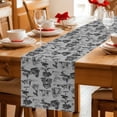 thumbnail image 5 of Farmhouse Country Table Runner - 70 Inch Long Vintage French Garden Horse Swan Cotton and Linen Blended Dress Scarves Farmhouse Table Runner for Kitchen Dining, Coffee Table, 13" x 70", 5 of 8