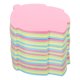 thumbnail image 1 of Notas adhesivas en forma de hoja Uxcell 3.5" x 2.7", blocs de notas autoadhesivos bonitos 100 hojas/pad, 4 colores, 6 pads, 1 of 5