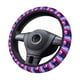 thumbnail image 2 of Balery Neon Toy Cat Reflections Fundas elásticas antideslizantes para volante, funda protectora universal para hombre y mujer, 15 pulgadas, accesorios para coche., 2 of 6