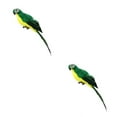 thumbnail image 2 of VONKY Simulation Parrot Statue Party Favors for Tree Yard Patio Home Lawn Wall Green 25x7cm 2Set, 2 of 6