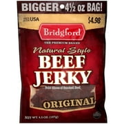 Bridgford Farms Original Beef Jerky 4.5 Oz.