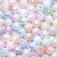 thumbnail image 2 of Perlas naturales de imitación de 6/8/10/12/14/16 mm, cuentas espaciadoras acrílicas ABS para hacer joyas, accesorios para pulseras y collares, 2 of 5
