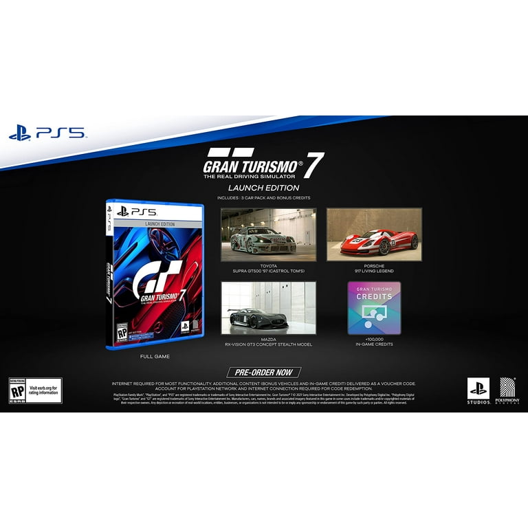 Gran Turismo 7: Launch Edition - PlayStation 5 - Walmart.com