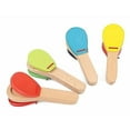 thumbnail image 1 of Jinyi Kids Casta Clapper Toy Caet Clapper Musical Percuss Casta Educatal Toy Y Learning Toys (4pcs, Ra, 1 of 5