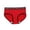 Red, variant on 12 Pack Womens Underwear Triangle Waist Tightening Buttocks Lifting Girl Brief Panties