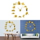thumbnail image 5 of Adhesivo de pared Diy Adhesivo de pared reloj 3D espejo grande reloj s de pared 2020 nuevo Oro Zulema Reloj de pared 3D, 5 of 8