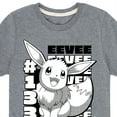 thumbnail image 3 of Pokémon - Happy Eevee Cute - Youth Short Sleeve Graphic T- Shirt, 3 of 5