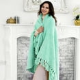thumbnail image 4 of Home Soft Things Reversible Tweed Throw Blanket, Super Soft & Cozy - Bay, 60x80", 4 of 9