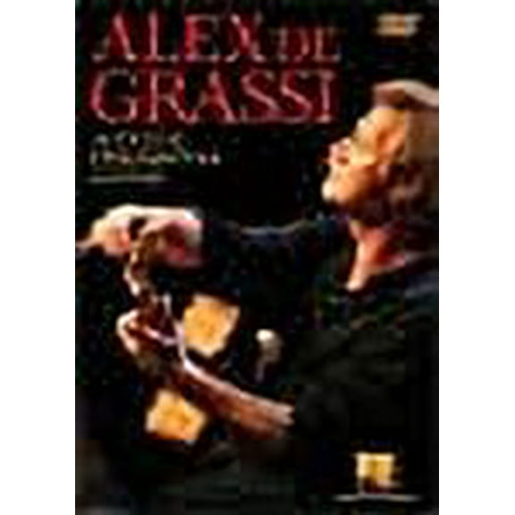 ALEX DE GRASSI - ACOUSTIC FINGERSTYLE GUITAR INSTRUCTIONAL DVD