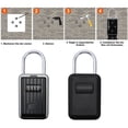 thumbnail image 4 of Key safe key safe wall safe key safe garages safe 4 digit code safe with stand, 4 of 4
