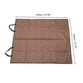 thumbnail image 4 of Unique Bargains 1 Pc Durable Pet Car Seat Cover for Pet Cloud Pattern Brown, 4 of 6