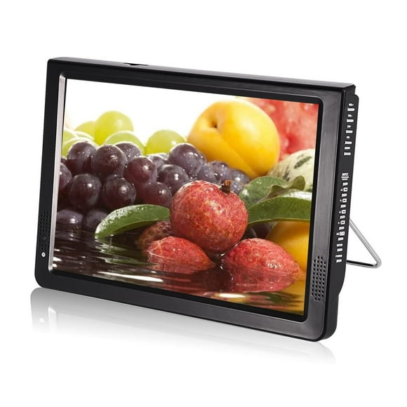 Televisor Portátil Digital ATSC LED 1080P Alta Definición Compatible u Disco Tarjeta Memoria Ideal p