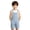 Blue@GC@, variant on Kids Boys Girls Bib Overalls Casual Shortalls For Child Adjustable Strap Plaid Loose Romper Jumpsuit With Pockets