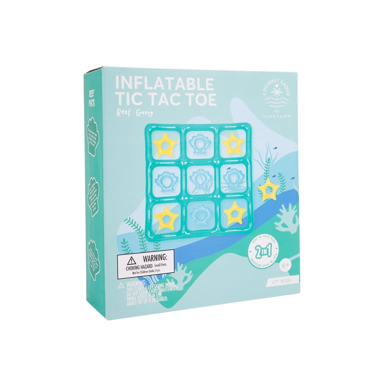 Inflatable Tic-Tac-Toe Game, 11pc