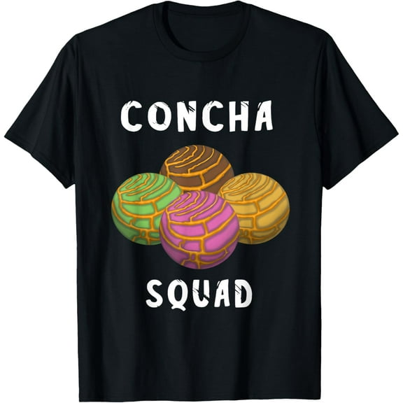 Concha Squad Spanish Conchas Bread Mexicana Team T-Shirt