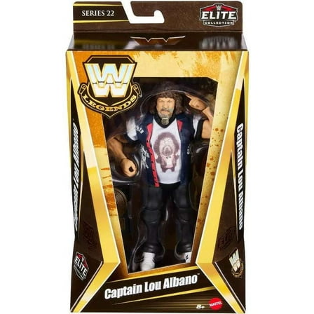 Mattel Legends Series 22 Resin Captain Lou Albano WWE Action Figure
