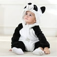 thumbnail image 3 of Cute Unisex Baby Onesie Cartoon Boy Girl Pajama Set Baby Rompers Animal Jumpsuits, 3 of 5