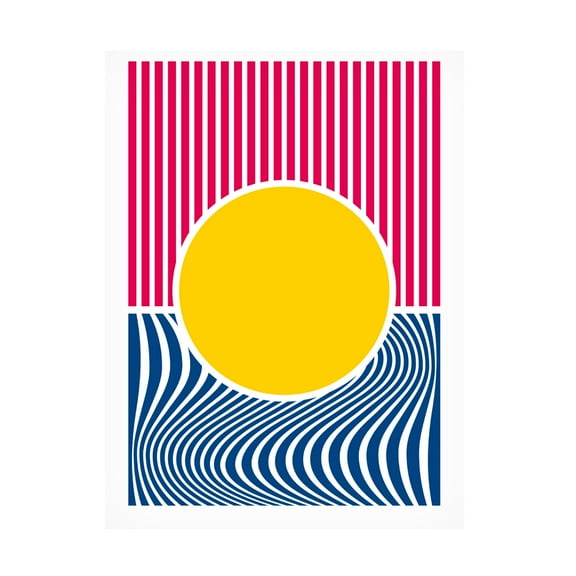 Trademark Fine Art SERGIO ORTIZ SIMPLE Canvas Wall Art