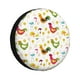 thumbnail image 1 of Balery Chickens A Cubiertas para Neumáticos - Protector Resistente para Neumáticos de Camioneta, SUV, Remolque, Camper y RV-16 inch, 1 of 6
