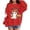 Red, variant on WAYUTE Girls Sweatshirt Halloween Oversized Cartoon Ghost Print Crewneck Sweatshirt for Kids Long Sleeve Soft Lined Fall Casual Dailywear,Red,Size 5-6 Y