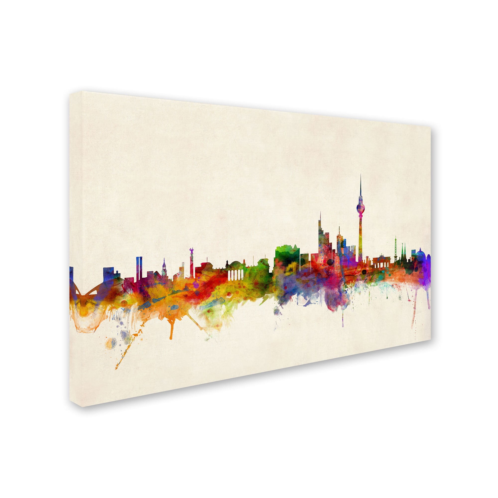 Trademark Fine Art "Berlin, Germany" Canvas Art by Michael Tompsett