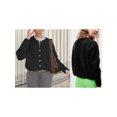 thumbnail image 2 of Michellecmm  Women Fashion Cardigan Solid Color V-Neck Long Sleeve Sweater, 2 of 6