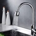 thumbnail image 3 of Robinet de Cuisine Aérateur Pivotant à 360 Degrés 2 Modes Douche Réglable H, 3 of 5