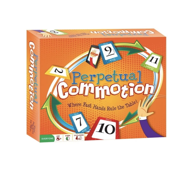 Juego de cartas Commotions Fun Family para adultos, adolescentes y niños