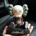 thumbnail image 1 of Sulace Bobblehead Car Ornament Phone Stand Cute Creative Interior Decoration Cartoon PVC Material (brown,8*9*13cm), 1 of 12