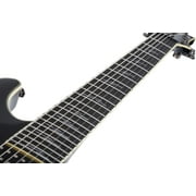 Schecter 2564 C-7 Blackjack Black Gloss Electric Guitar