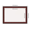 thumbnail image 4 of Amanti Art White Cork Board Wood Framed Rubino Cherry Scoop Bulletin Board 27 in. x 19 in., 4 of 7