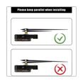 thumbnail image 3 of 4Pcs Clock Mechanism Replacement Kit with 7 Clock Hands Operated for Clock Repair DIY Clock Repair Motor Parts,4 x Clock Movement 4 Sets x Screw Washers 7 species x Clock Hands,Black & Red, 3 of 9