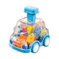 thumbnail image 1 of Engranaje Mecánico, Coche De Juguete, Juguetes Educativos Para Edades Tempranas Para Nios, Regalos De Vacaciones, Azul Sunnimix Juguetes de engranajes mecánicos, 1 of 8