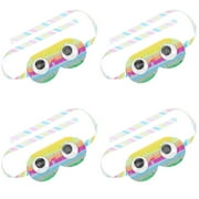 FRCOLOR 4 Pieces Covers Game Blindfold Treasure Chest Pinata