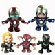 thumbnail image 2 of Figura de acción de los vengadores para niños, juguete de Robot de luz de baile electrónico, Iron Man, Spider-man, regalo de Navidad, nuevo Fivean unisex, 2 of 2